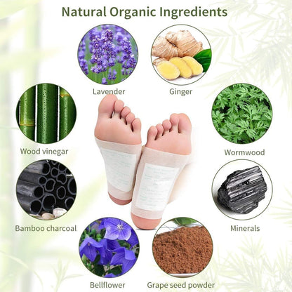 PARCHES DETOX KINOKI PARA PIES CAJA 30unidades