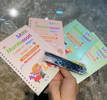 Kit de Caligrafía para Niños — Aprende Jugando X4