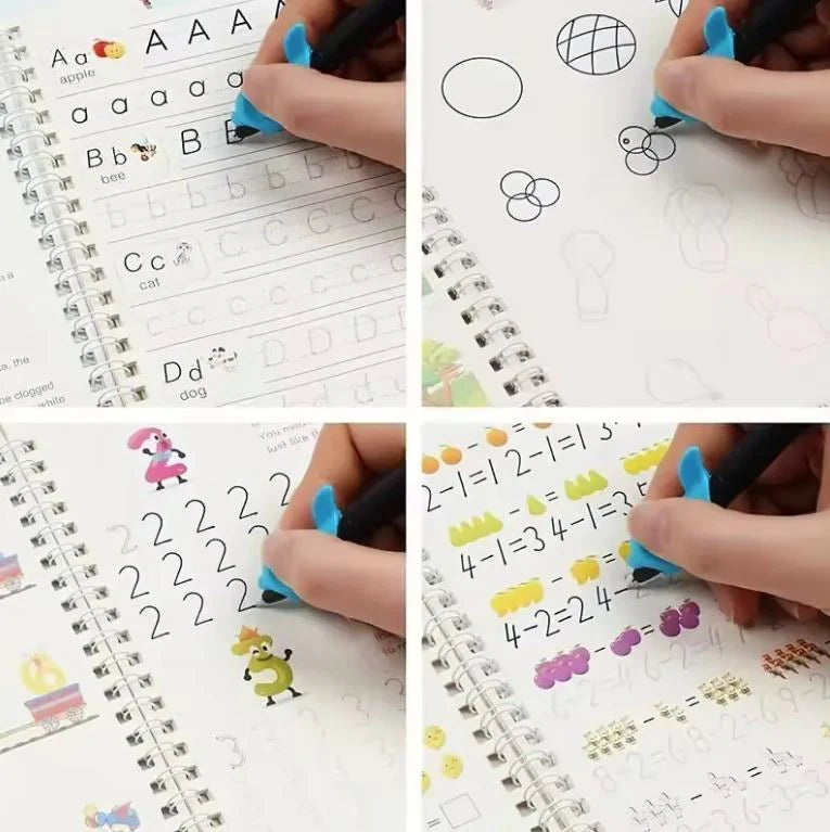 Kit de Caligrafía para Niños — Aprende Jugando X4