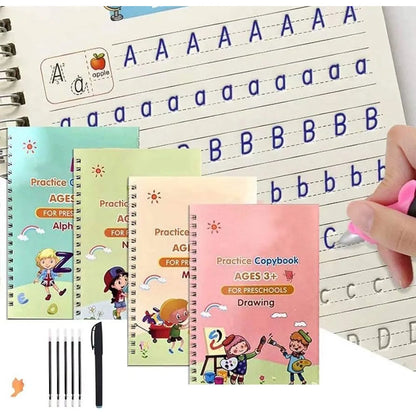 Kit de Caligrafía para Niños — Aprende Jugando X4